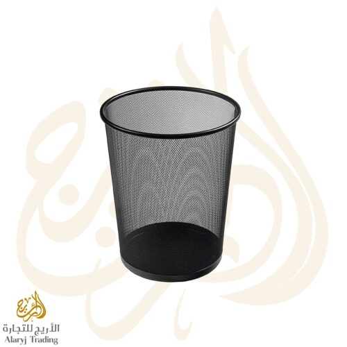 garbage bin black Metal Mesh Dustbin