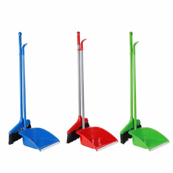 Long Broom with Dustpan