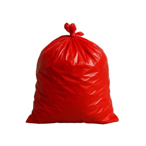 red gar bage bags Red Garbage Bag